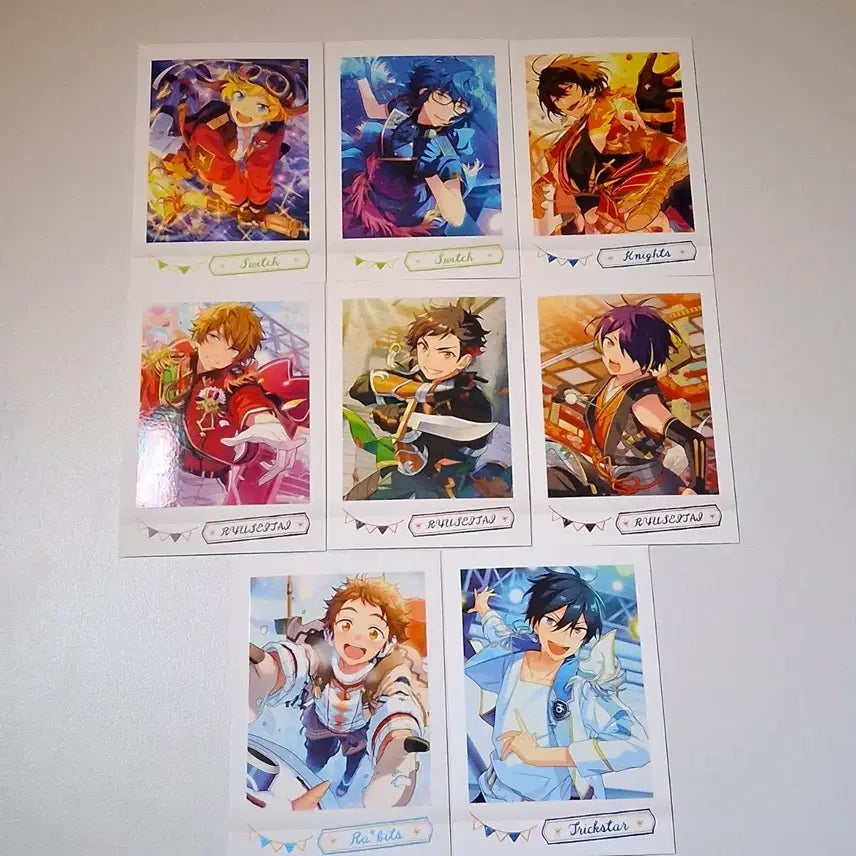 [BUNJANG] Ensemble Stars! Pascha Cards Bundle Set - Harukawasora, Aoi Tsubasa, Sakuma Rei, Takamine Midori, Nagumo Tetora, Sengoku Shinobu, Tenma Mitsuru, Hidaka Hokuto / 앙상블스타즈! 앙스타 파샤 일괄 하루카와소라 아오이츠바사 사쿠마리츠 타카미네미도리 나구모테토라 센고쿠시노부 텐마미츠루 히다카호쿠토