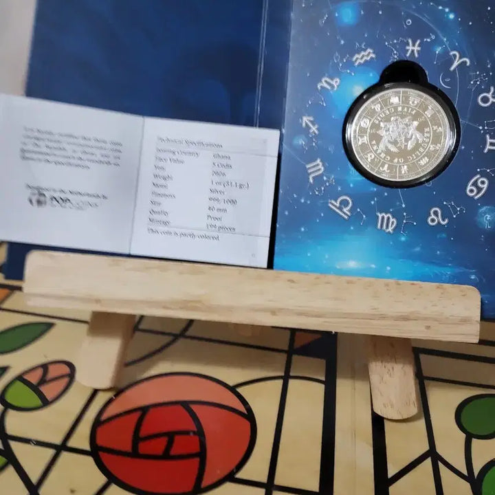 [BUNJANG] Ghana Gemini Goddess Edition 1 oz Silver Proof Coin / 가나 은화 제미니 여신 에디션 1온스 실버 프로프 코인