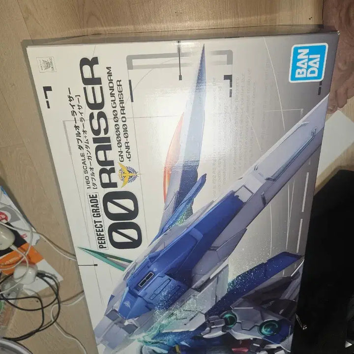 [BUNJANG] Perfect Grade 00 Qan[T] O Raiser Gundam Model Kit / PG 00 더블오라이저 택포
