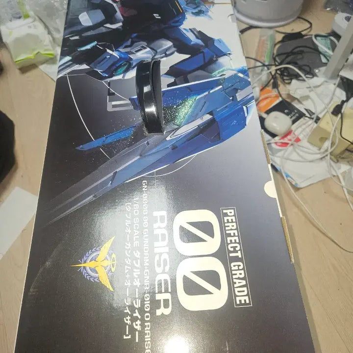 [BUNJANG] Perfect Grade 00 Qan[T] O Raiser Gundam Model Kit / PG 00 더블오라이저 택포