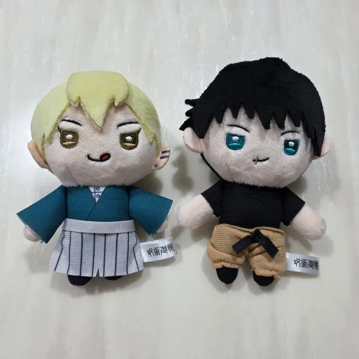 [BUNJANG] Jujutsu Kaisen Zenin Naoya, Fushiguro Toji Jump Festa Plush Doll Bundle / 주술회전 젠인 나오야 후시구로 토우지 점프페스타 점페 JP 누이 인형 일괄