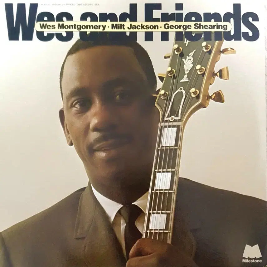 [BUNJANG] Wes Montgomery / Milt Jackson / George Shearing 2LP "Wes Montgomery and Friend" 1973 USA Jazz Record / LP (미국반  2LP) ㅡ [JAZZ] WES MONTGOMERY / 째즈명반