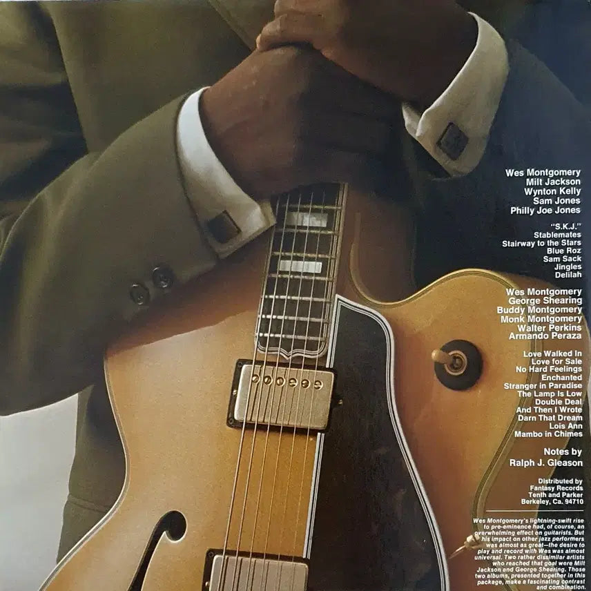 [BUNJANG] Wes Montgomery / Milt Jackson / George Shearing 2LP "Wes Montgomery and Friend" 1973 USA Jazz Record / LP (미국반  2LP) ㅡ [JAZZ] WES MONTGOMERY / 째즈명반