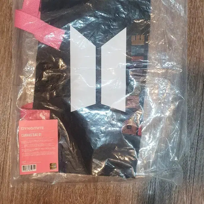 [BUNJANG] BTS Dynamite Ecobag Pink Strap / 새상품)방탄소년단 다이너마이트 에코백 핑크 스트랩