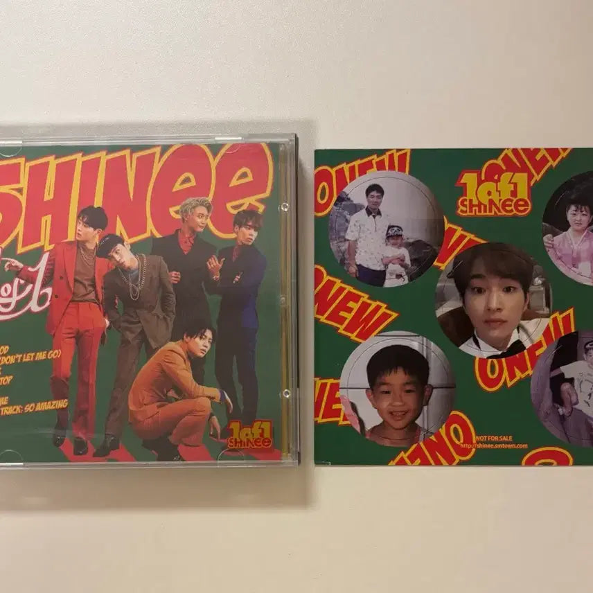 [BUNJANG] SHINee 1 of 1 Album - Onew Unit Card / 샤이니 원옵원 앨범 (온유딱지)