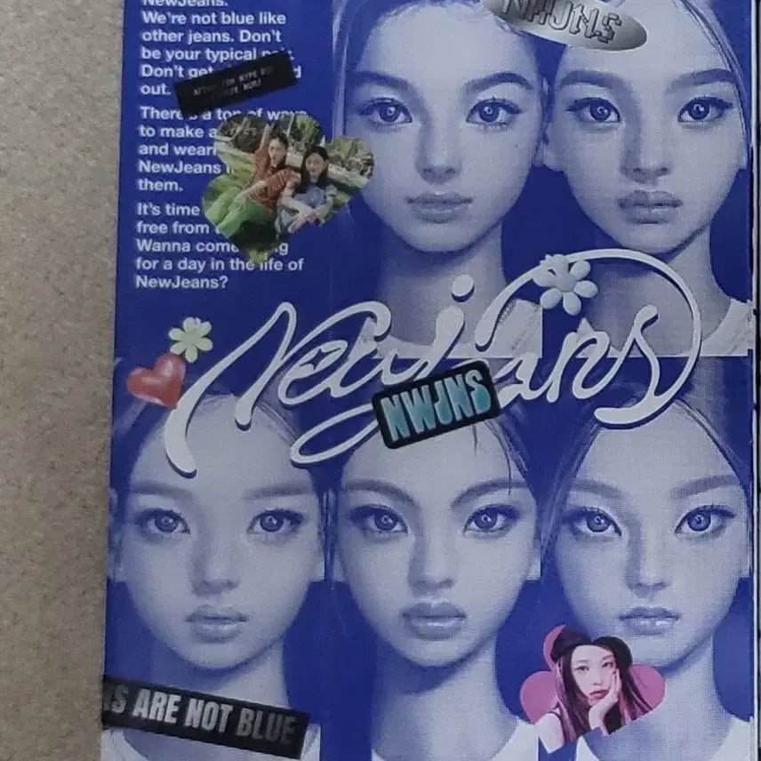 [BUNJANG] NewJeans Group Album Blue Book Minji Hanni Danielle Haerin Hyein / 뉴진스 단체 앨범 블루북 민지 하니 다니엘 해린 혜인