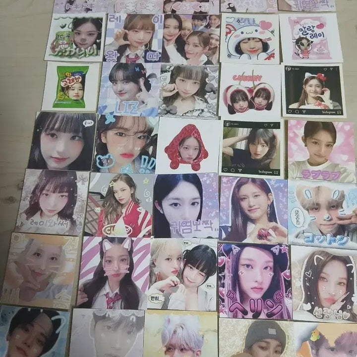 [BUNJANG] Girl Group Member Sticker Set / 아이돌 스티커