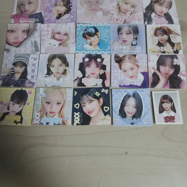 [BUNJANG] Girl Group Member Sticker Set / 아이돌 스티커