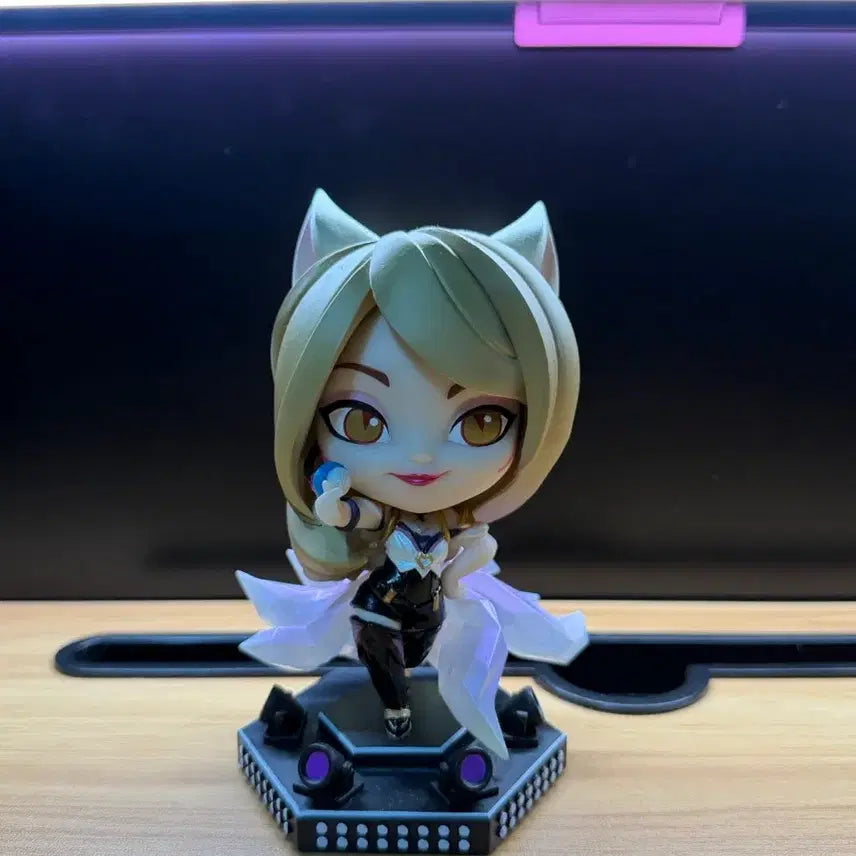 [BUNJANG] Riot Games KDA Ahri Nendoroid Mini Figure / KDA 아리 넨드로이드 미니 피규어