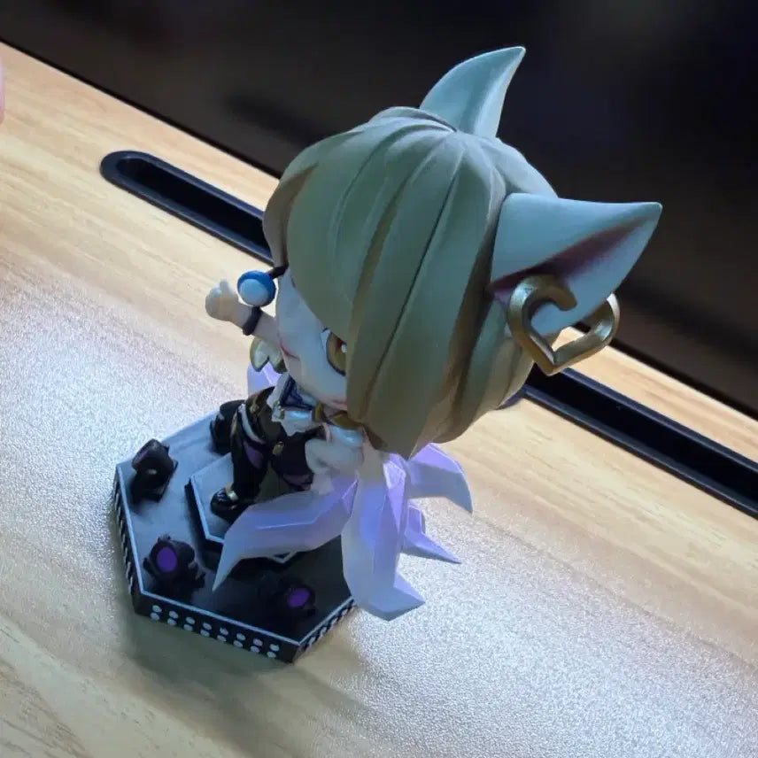[BUNJANG] Riot Games KDA Ahri Nendoroid Mini Figure / KDA 아리 넨드로이드 미니 피규어