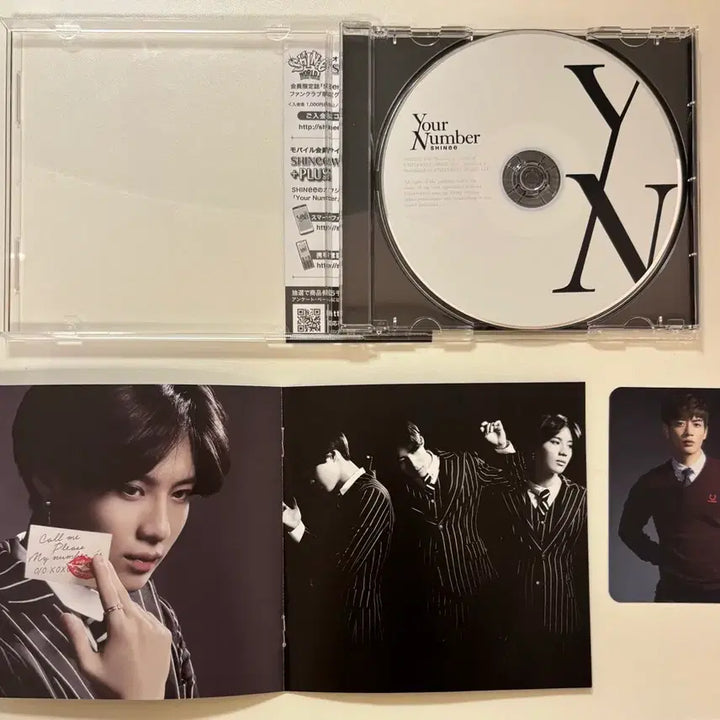 [BUNJANG] SHINee Your Number Japanese Edition CD (Minho Photocard) / 샤이니 일본앨범 유어넘버 반개봉 (민호포카)