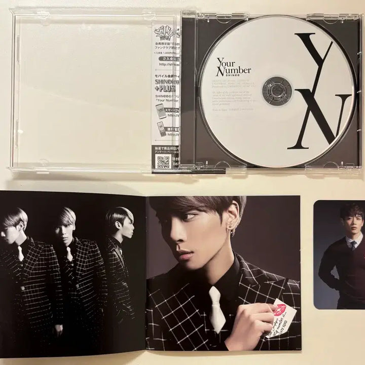 [BUNJANG] SHINee Your Number Japanese Edition CD (Minho Photocard) / 샤이니 일본앨범 유어넘버 반개봉 (민호포카)