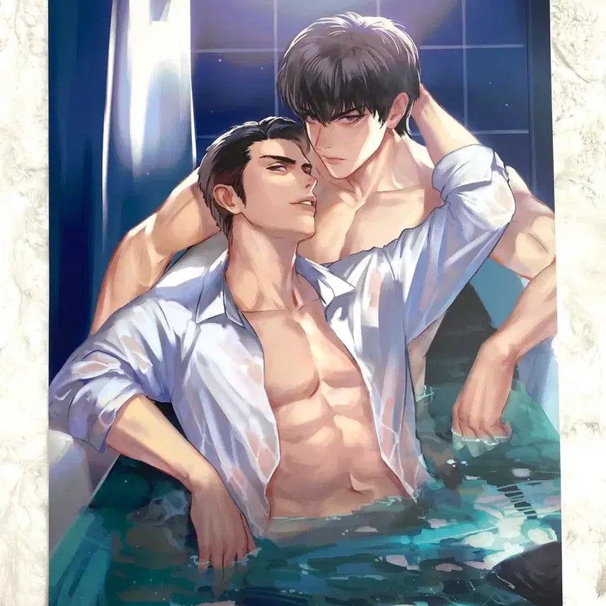 [BUNJANG] Slam Dunk Tae-woong / Dae-man A4 Poster Set (8 pcs) / 슬램덩크 태웅대만 A4 포스터 8장 일괄 서태웅 정대만 탱댐 굿즈