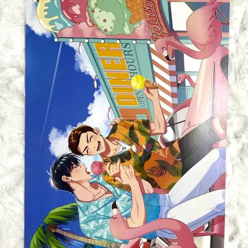 [BUNJANG] Slam Dunk Tae-woong / Dae-man A4 Poster Set (8 pcs) / 슬램덩크 태웅대만 A4 포스터 8장 일괄 서태웅 정대만 탱댐 굿즈