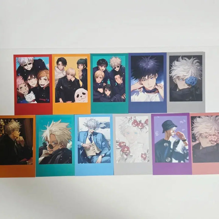[BUNJANG] Jujutsu Kaisen Gojo Inumaki Megumi Photocard Bundle Set / 주술회전 이메일님 비공굿 포카 일괄 고죠 이누마키 메구미