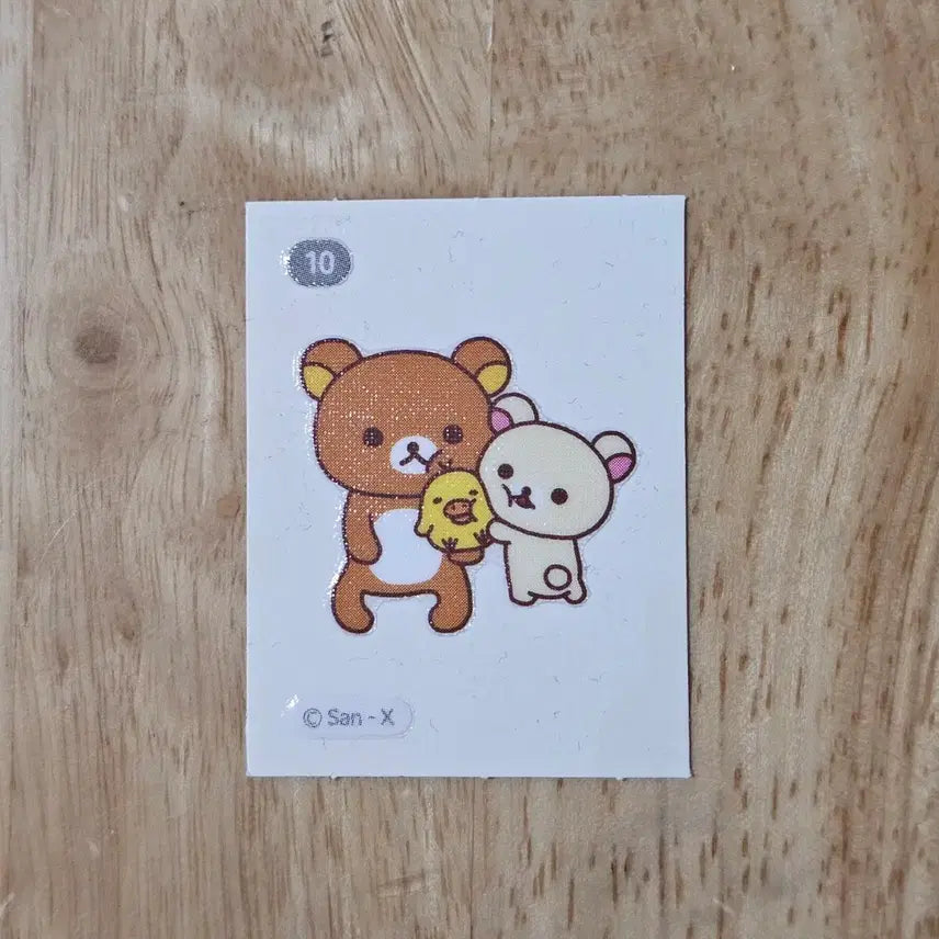[BUNJANG] Rilakkuma 10 Tteokbochi Stickers / CU 리락쿠마 10번 띠부씰