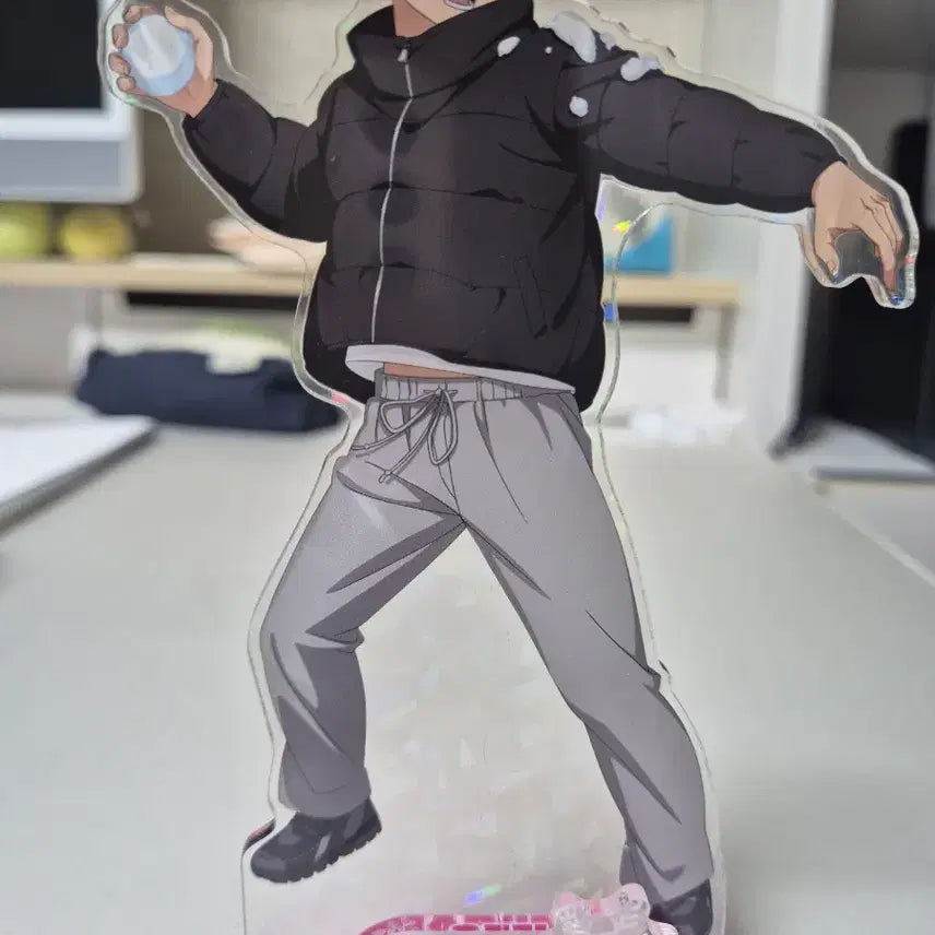 [BUNJANG] Kaiju No. 8 Jump Festa 2026 Narumi Keu Hologram Acrylic Stand / 괴수8호 JF 2026 점프페스타 겨울 나루미 갠 홀로그램 아크릴 스탠드 판매합니다!