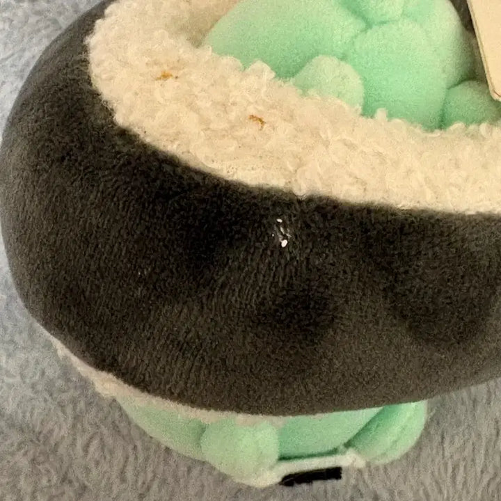 [BUNJANG] NINIZ Jordi Rice Ball Plush Keyring / 니니즈 죠르디 삼각김밥 인형키링