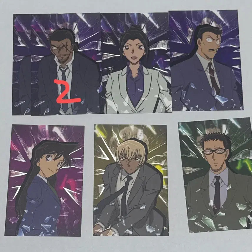 [BUNJANG] Detective Conan Cherry Blossom Polaroid Postcard Photocard Bundle Set / 일괄 급처) 명탐정 코난 팝업 벚꽃 폴라로이드 엽서 포토카드