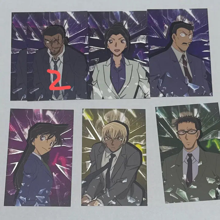 [BUNJANG] Detective Conan Cherry Blossom Polaroid Postcard Photocard Bundle Set / 일괄 급처) 명탐정 코난 팝업 벚꽃 폴라로이드 엽서 포토카드