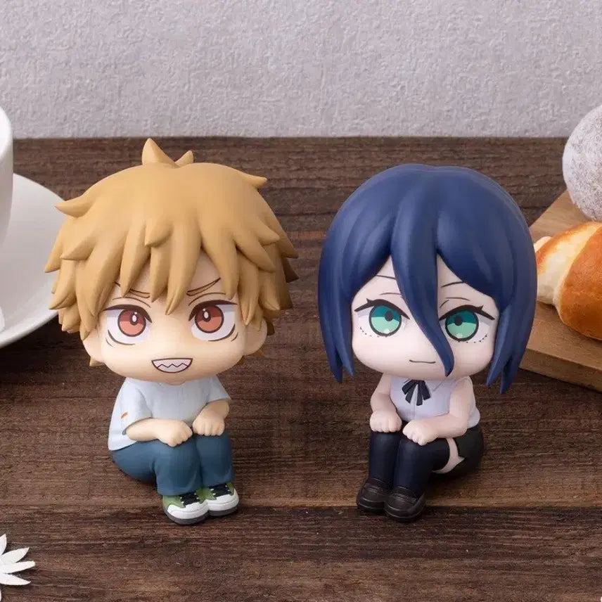 [BUNJANG] Megahouse Chainsaw Man Reze &amp; Denji Figure Set / 레제, 덴지 피규어 체인소맨