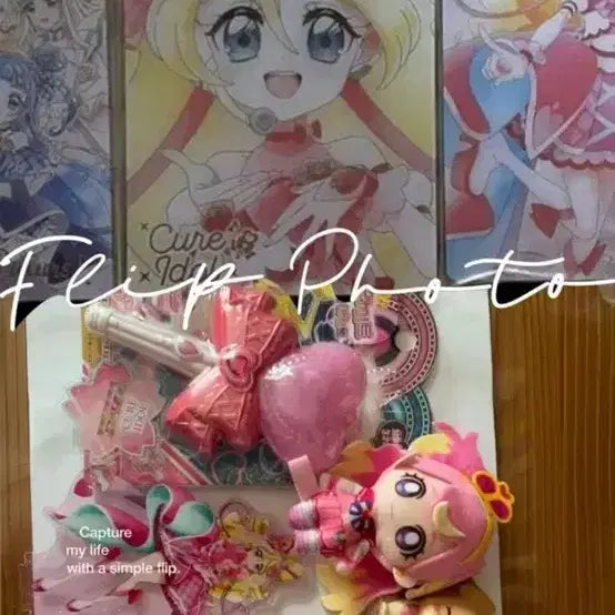 [BUNJANG] Wonderful Pretty Cure! Cure Yumeni Kōmugi Acrylic Plush &amp; Notebook Toy Bundle Set / 일괄)너랑 아이돌 프리큐어 원더풀 프리큐어 큐어 아이돌 코무기 아크릴 누이 수첩 완구
