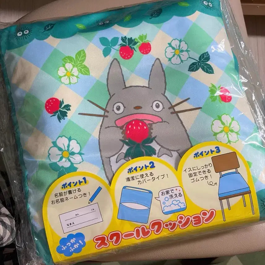 [BUNJANG] My Neighbor Totoro Cushion Seat Pad / 지브리 이웃집토토로 쿠션 방석