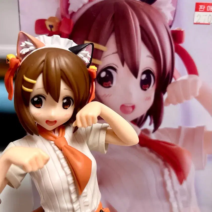 [BUNJANG] K-ON! FuRyu Trio-Try-It Nyancafe Yui Hirasawa Figure / 케이온 후류 trio-try-it 냥카페 히라사와 유이 피규어