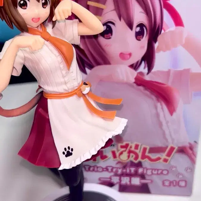 [BUNJANG] K-ON! FuRyu Trio-Try-It Nyancafe Yui Hirasawa Figure / 케이온 후류 trio-try-it 냥카페 히라사와 유이 피규어