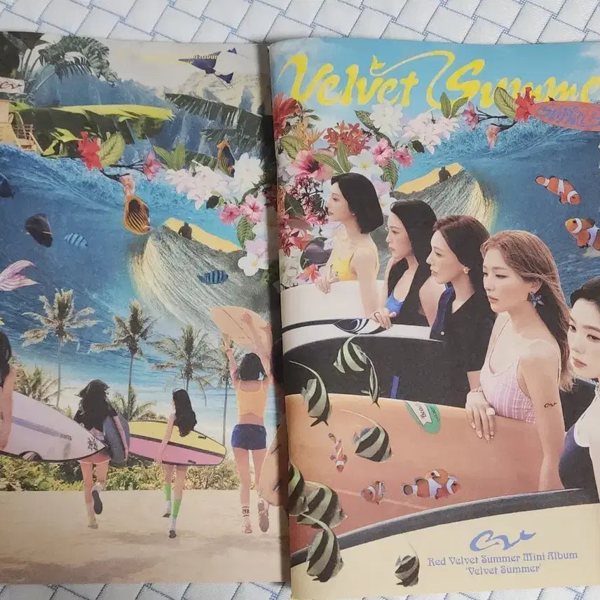 [BUNJANG] Red Velvet Summer Mini Album Velvet Summer (Big Wave Ver.) 2-Set (Photocard Excluded) / [판매] 레드벨벳 서핀보이 빅웨이브 앨범 2종 세트(포카x)