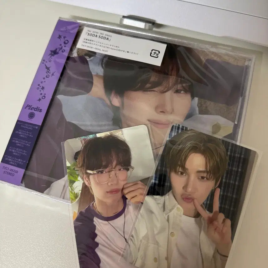 [BUNJANG] TWS Sodasoda SOLODAKET Youngjae &amp; Jihoon Bundle Set (Tower Records Exclusive) / (일본(타워레코드)상품/한정특전O)투어스(TWS) 소다소다(SODASODA) 솔로자켓 영재 SET + 지훈 / 훈제란즈