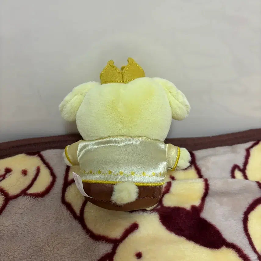 [BUNJANG] Pompompurin Mascot Crown Outfit Plush Doll / 폼폼푸린 마스코트