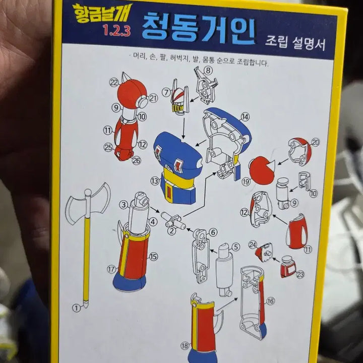[BUNJANG] Golden Wings Bronze Giant 1.2.3 Sealed Model Kit / 황금날개 청동거인 1.2.3 미개봉  온하비  건담 프라모델