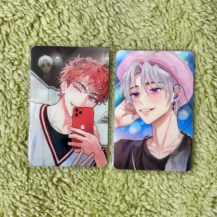 [BUNJANG] Debut Or Die Yoo Jin Rabin Lenticular Photocard &amp; ID Set / 데못죽 유진래빈 윶랩 포토카드 부우님 망녕님 출입증 렌티큘러 포카