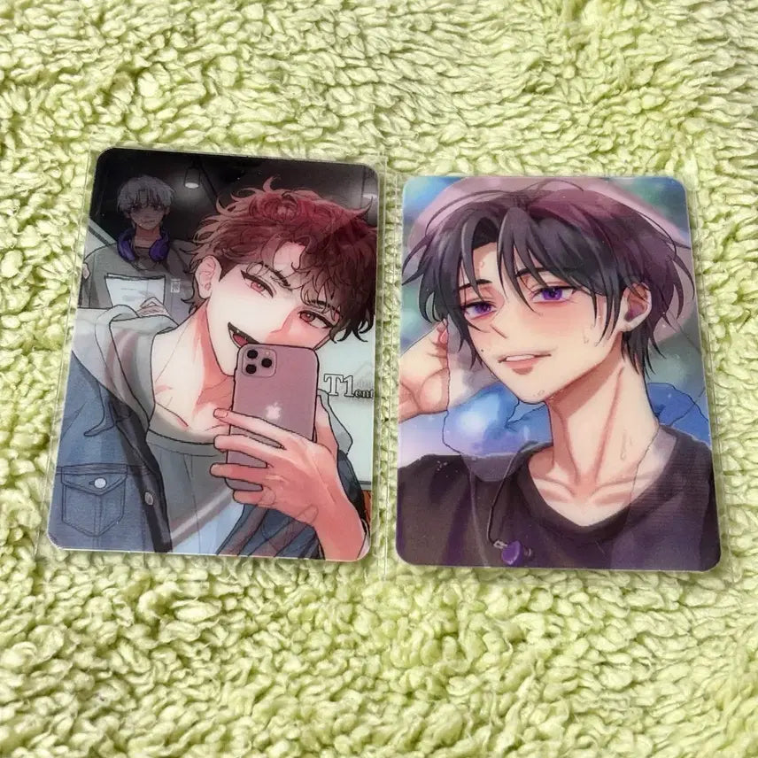 [BUNJANG] Debut Or Die Yoo Jin Rabin Lenticular Photocard &amp; ID Set / 데못죽 유진래빈 윶랩 포토카드 부우님 망녕님 출입증 렌티큘러 포카