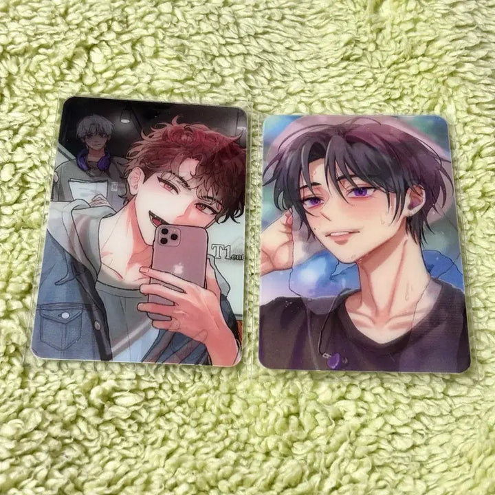 [BUNJANG] Debut Or Die Yoo Jin Rabin Lenticular Photocard &amp; ID Set / 데못죽 유진래빈 윶랩 포토카드 부우님 망녕님 출입증 렌티큘러 포카