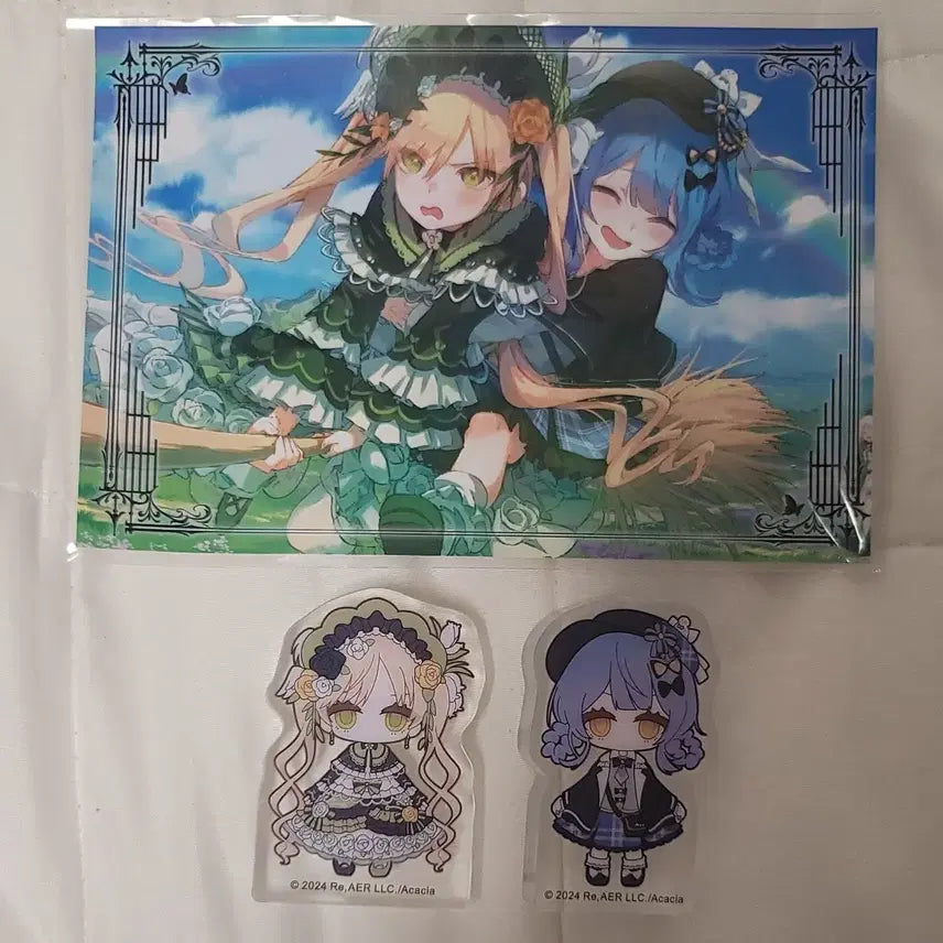 [BUNJANG] Manosava Sherri Hanna Acrylic Standee &amp; Postcard Set / 마노사바 셰리 한나 아크릴코롯토, 엽서