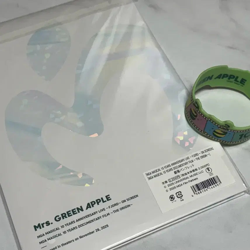[BUNJANG] Mrs. Green Apple Fjords The Origin Pamphlet + Lava Band / 미세스그린애플 피요르드 디오리진 팜플렛 + 라바반