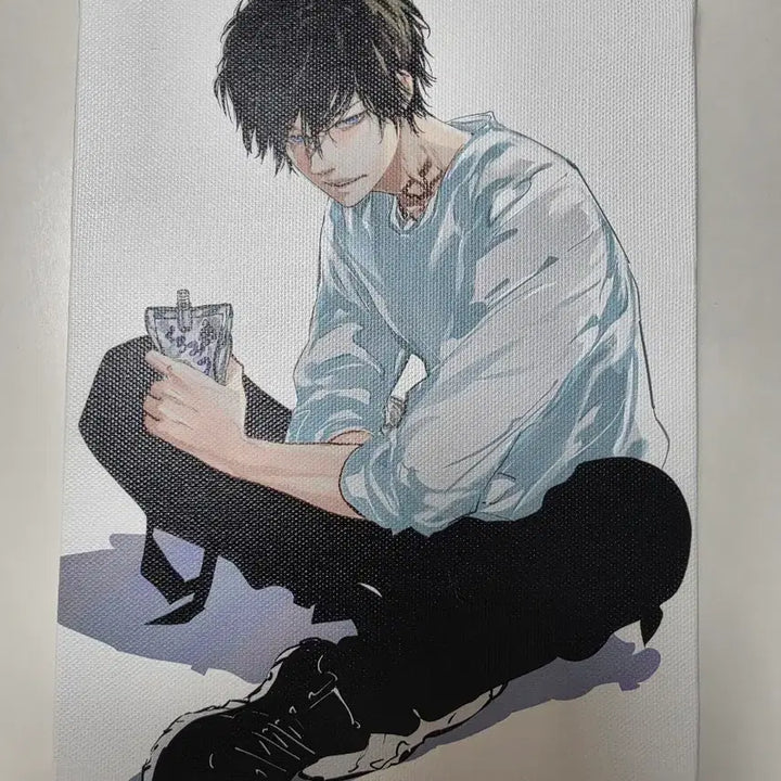 [BUNJANG] Kamonohashi Ron Original Art Canvas / 카모노하시론의 금단추리 점프샵 원화 캔버스