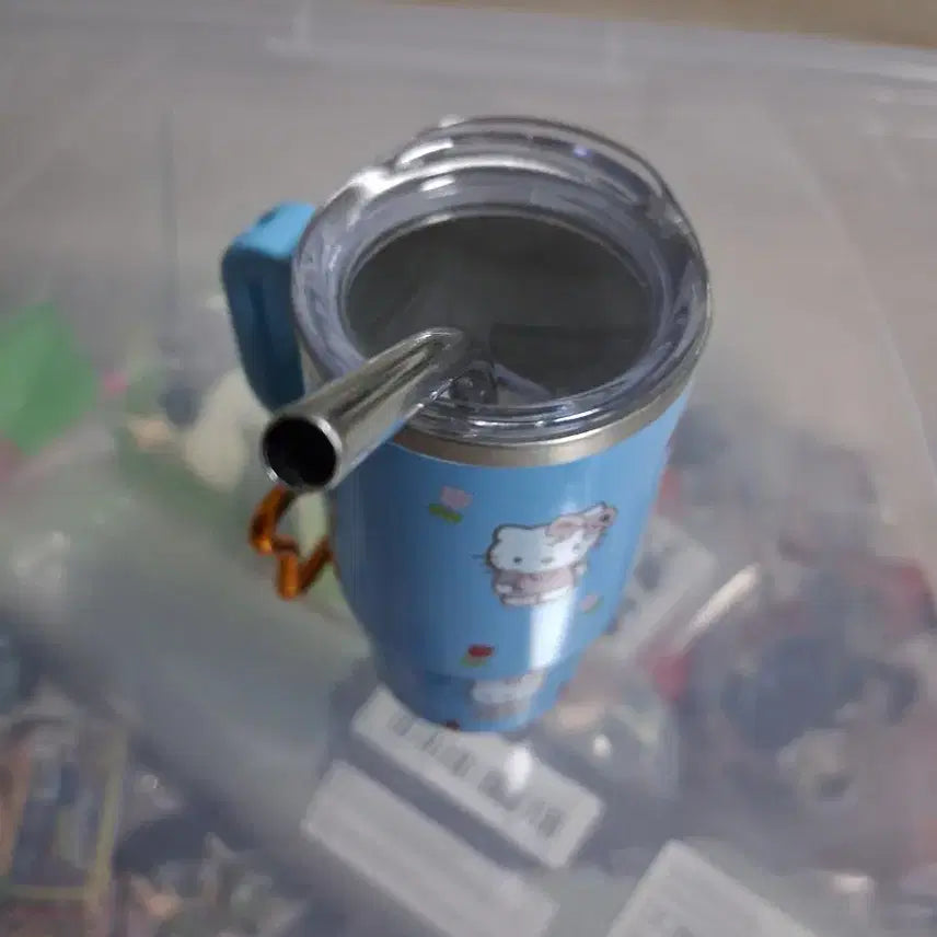 [BUNJANG] Hello Kitty Tumbler Keychain / 키티 텀블러 키링