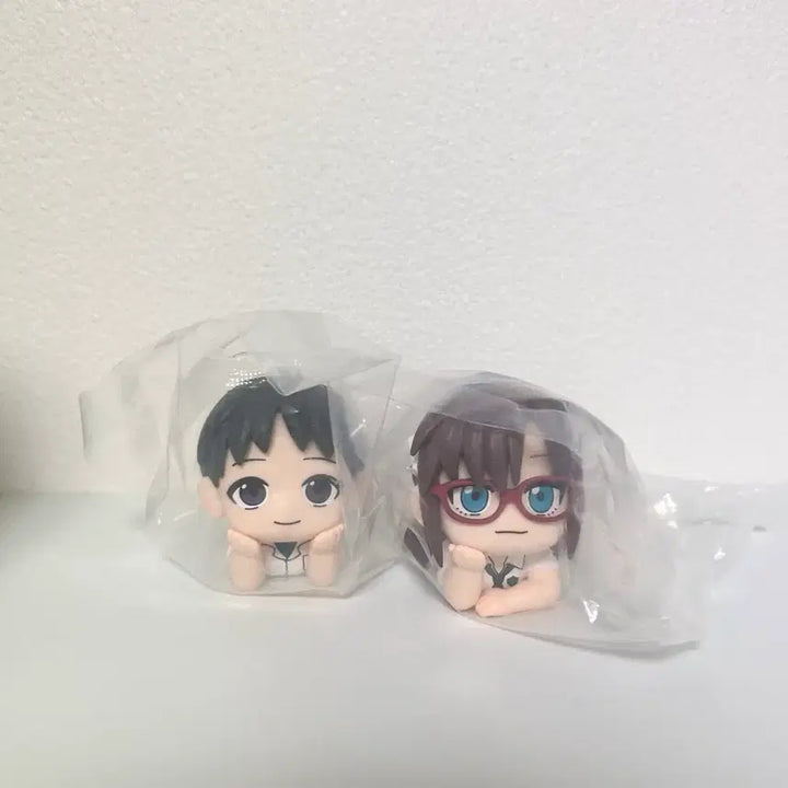 [BUNJANG] Evangelion Shinji Mari Rirakoro Mini Figures Bundle Set / 일괄)에반게리온 신지 마리 미니 피규어
