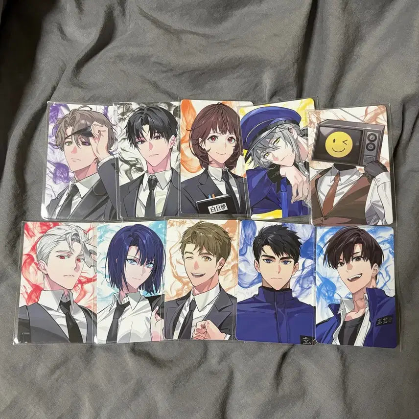 [BUNJANG] Official Ghost Workplace Photocard 10-Piece Set / 괴담출근 공식 포토카드 10장 세트