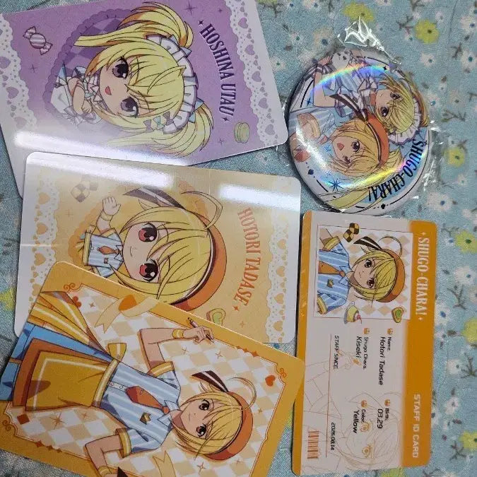 [BUNJANG] CharacterIO CharacterIO Pop-up Lenticular Card &amp; Merchandise: Hoshina Utau/Hotori Tadase / 캐릭캐릭체인지 팝퍼블 캐캐체 팝업 렌티큘러 수호캐릭터 호시나 우타우/호토리 타다세 카드 및 굿즈
