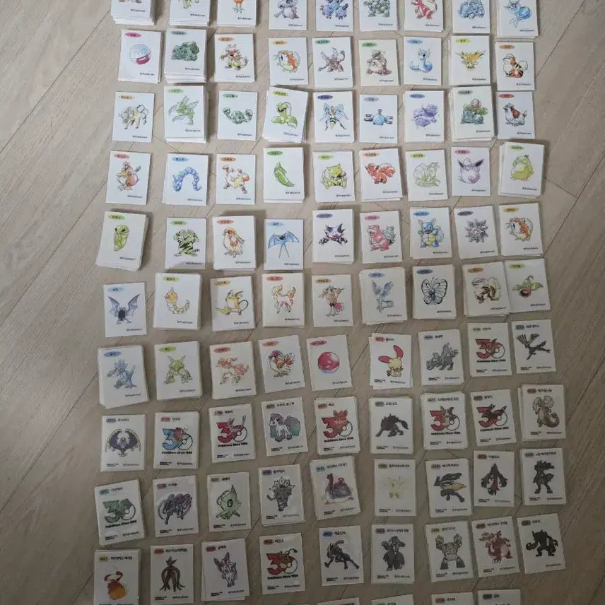 [BUNJANG] Pokemon Sticker Artwork Season 5 / 포켓몬 띠부씰 아트워크 , 시즌5 판매