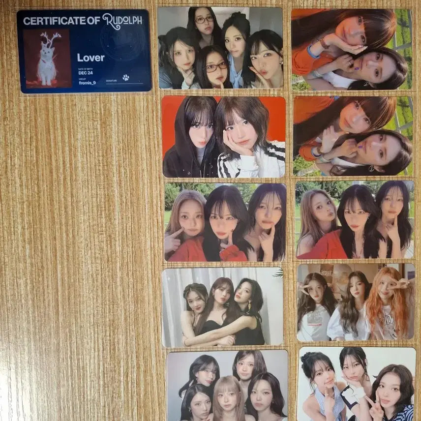 [BUNJANG] fromis_9 Lee Chaeyoung Jewel Album (Sealed) / 프로미스나인 미개봉 앨범 + 포토카드 일괄