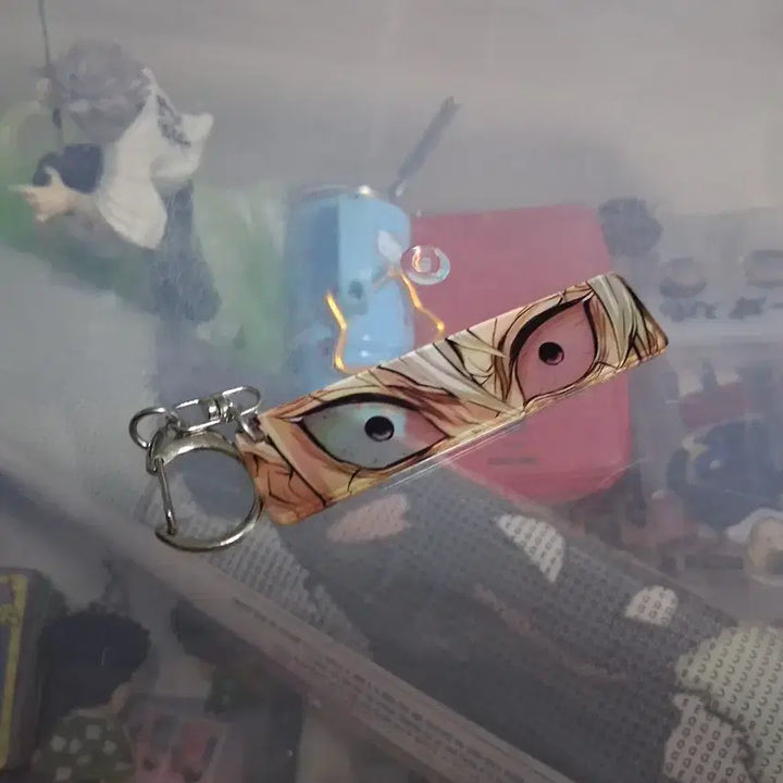[BUNJANG] Demon Slayer: Kimetsu no Yaiba Sanemi Shinazugawa Eye Charm Keychain / 귀칼 사네미 눈동자 키링