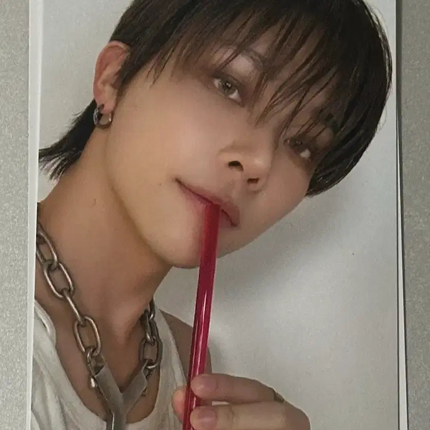[BUNJANG] ENHYPEN BOUNDLESS VR Concert Straw Photocard Nicholas / 앤팀 BOUNDLESS VR 브이알 콘서트 빨대 포카 니콜라스