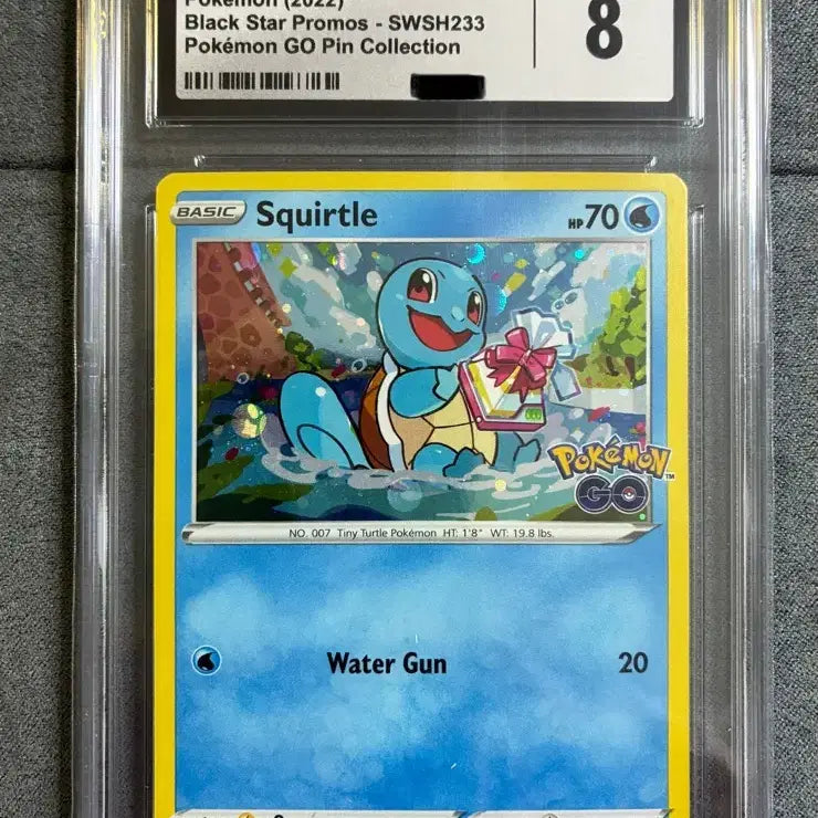 [BUNJANG] Pokemon TCG Black Star Promo Squirtle CGC Graded 8 NM/MINT / 포켓몬카드 블랙스타 프로모 포켓몬고 꼬부기