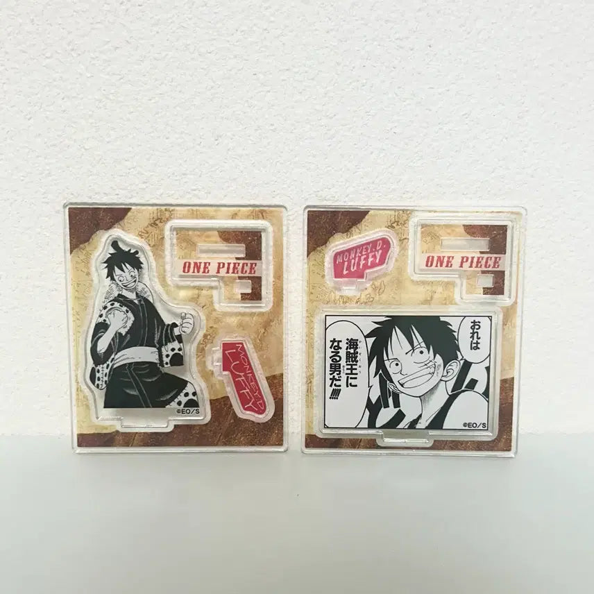 [BUNJANG] One Piece Luffy Jump Shop Acrylic Standee Bundle Set / 일괄) 원피스 루피 점프샵 아크릴