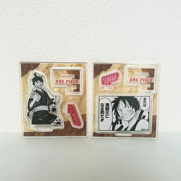 [BUNJANG] One Piece Luffy Jump Shop Acrylic Standee Bundle Set / 일괄) 원피스 루피 점프샵 아크릴
